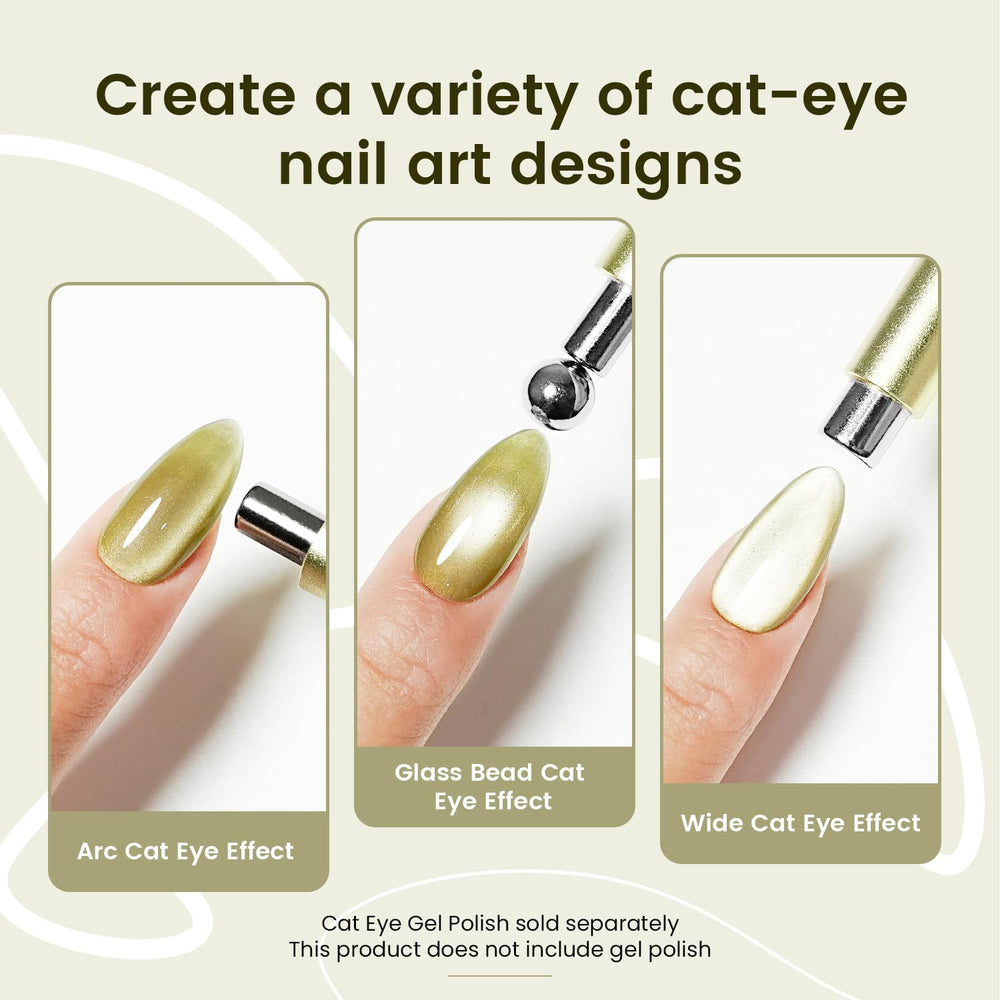 JODSONE, aimant-cat-eye balle 8mm, pour effets variés.