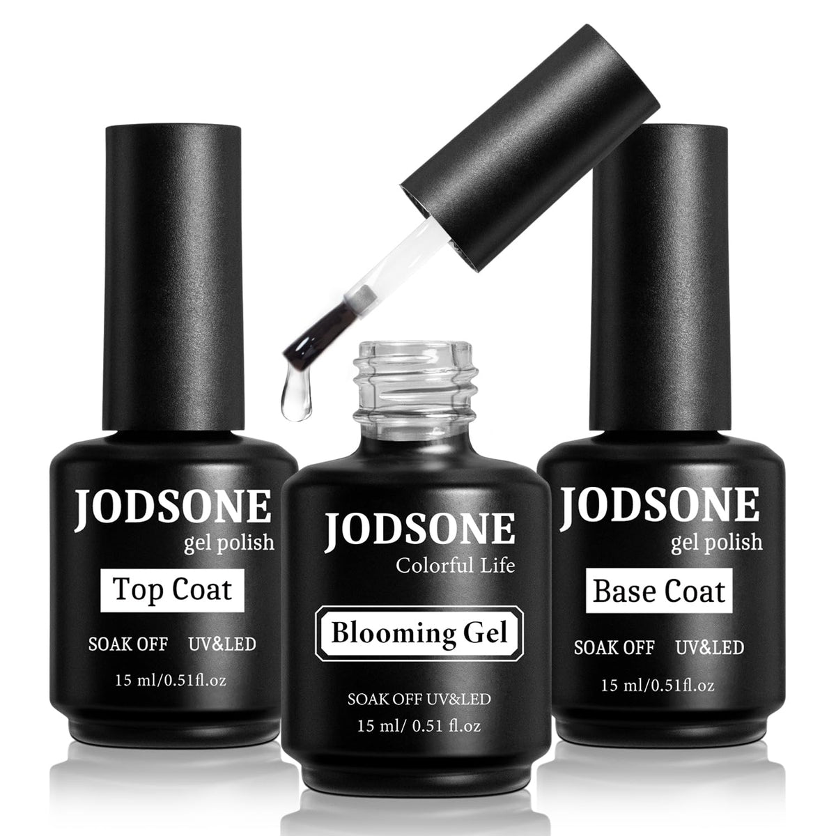 JODSONE Blooming Gel: vernis ongles art avec motifs marbrés et couleurs vibrantes