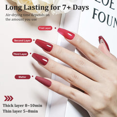JODSONE: bouteilles de vernis riches et application uniforme
