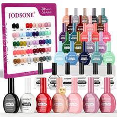 JODSONE gel vernis 30 couleurs pour un look varié et uniforme.