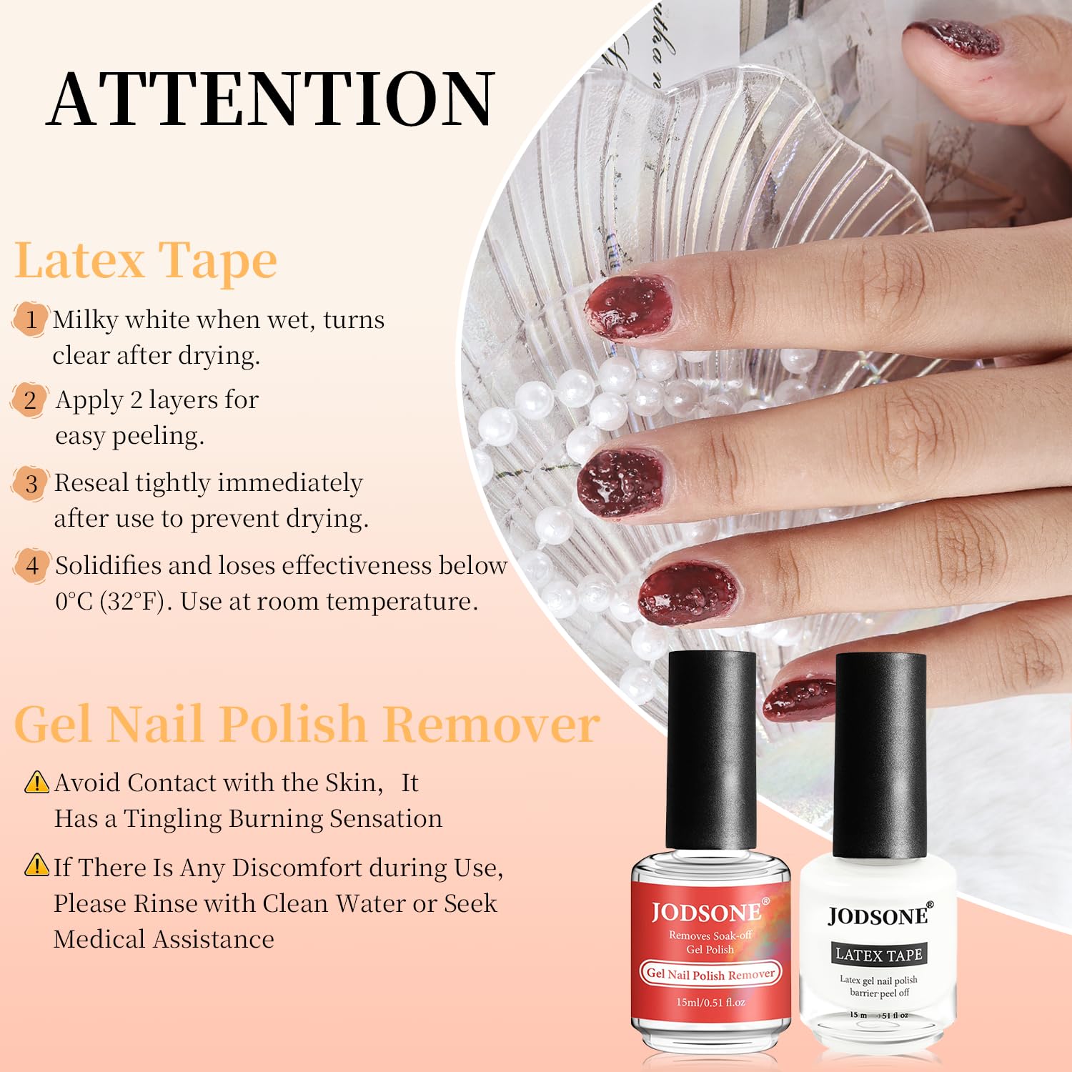 Huile cuticule après retrait pour nourrir les ongles.