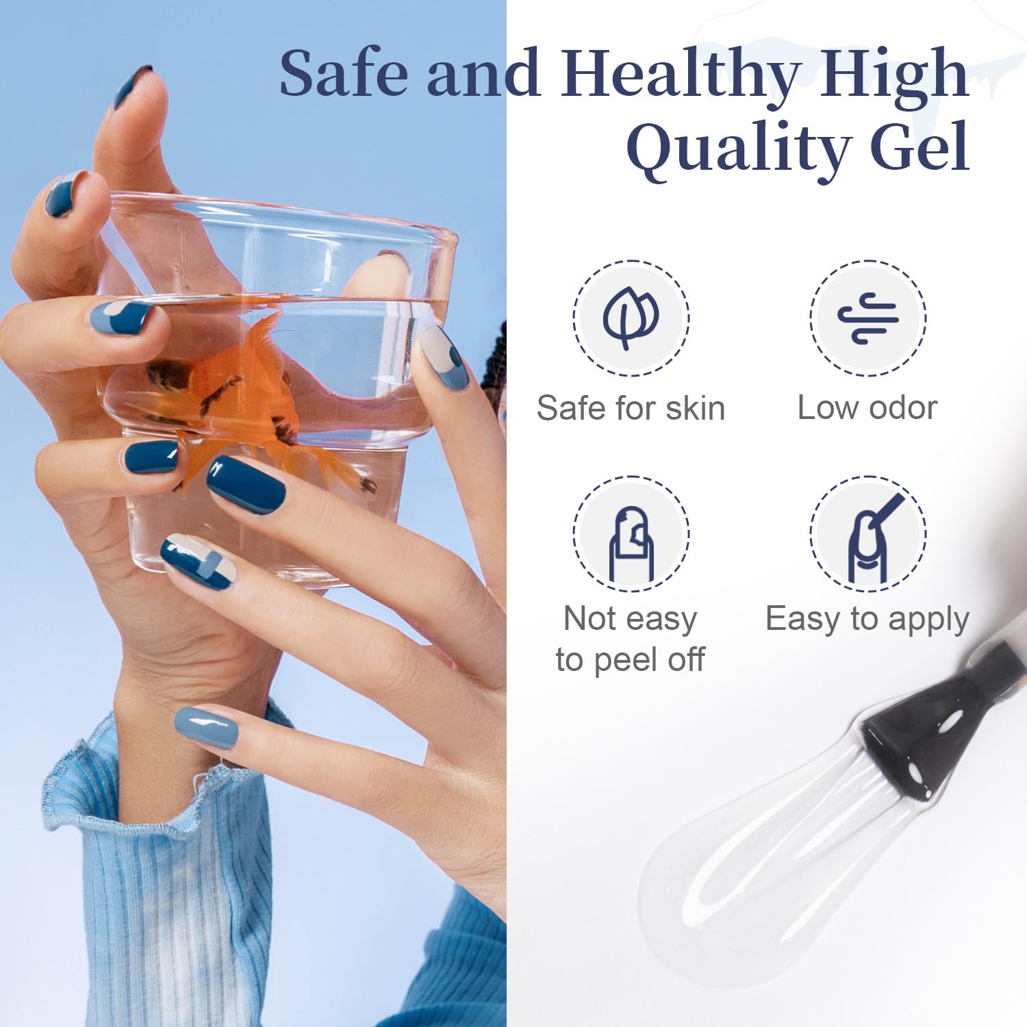 Kit manucure maison JODSONE pour une routine professionnelle à domicile.