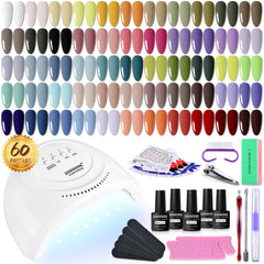 Vernis gel JODSONE kit complet prêt pour une manucure professionnelle à domicile.