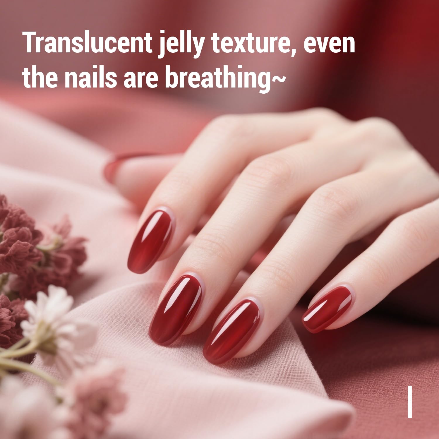 JODSONE matériaux sûrs, ongles protégés et sains grâce à cette formule.