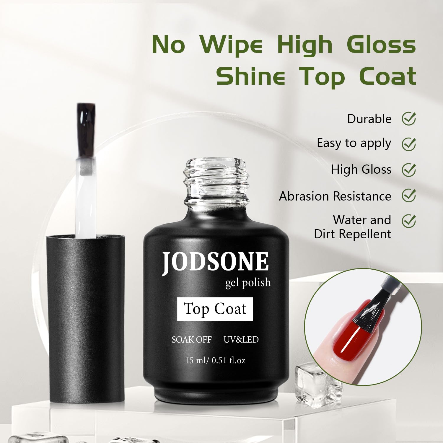 Odeur légère et utilisation simple sans salon professionnel.