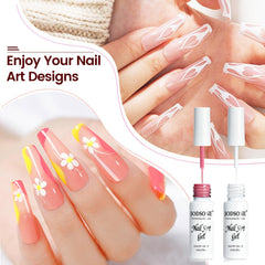 Jodsone pigments gel liner: couleurs vives pour accentuer vos dessins.