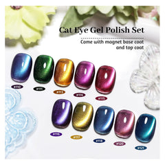 Vernis œil-de-chat vert de Jodsone – look captivant et longue tenue.