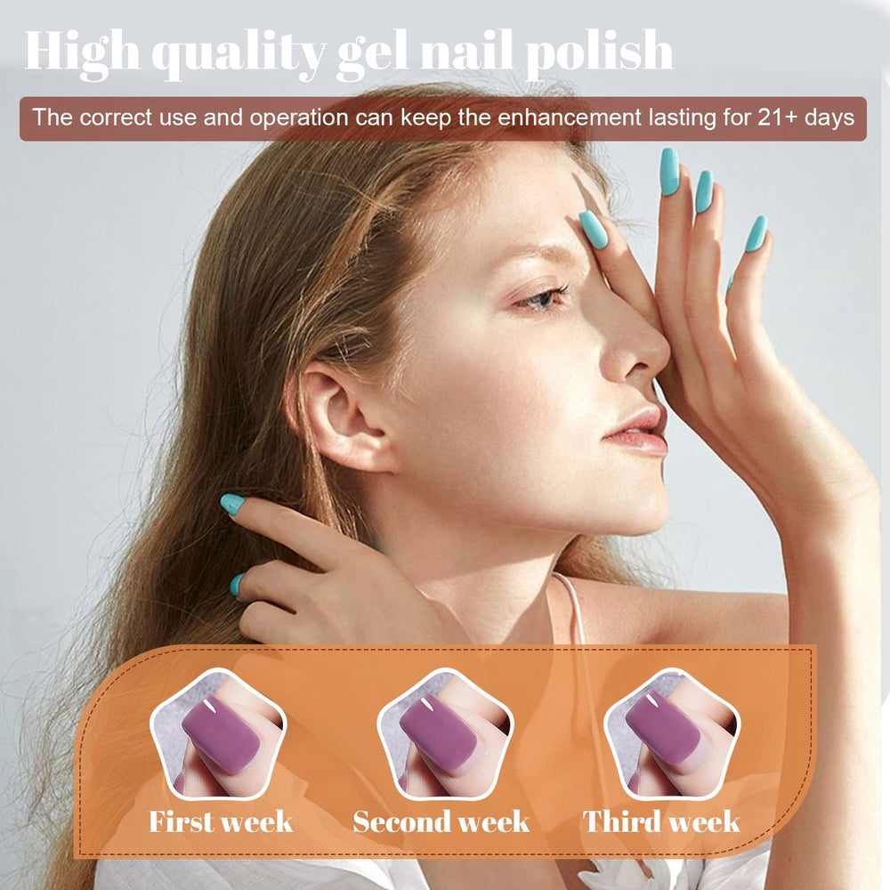 Vernis gel bleu Klein JODSONE pour accents élégants