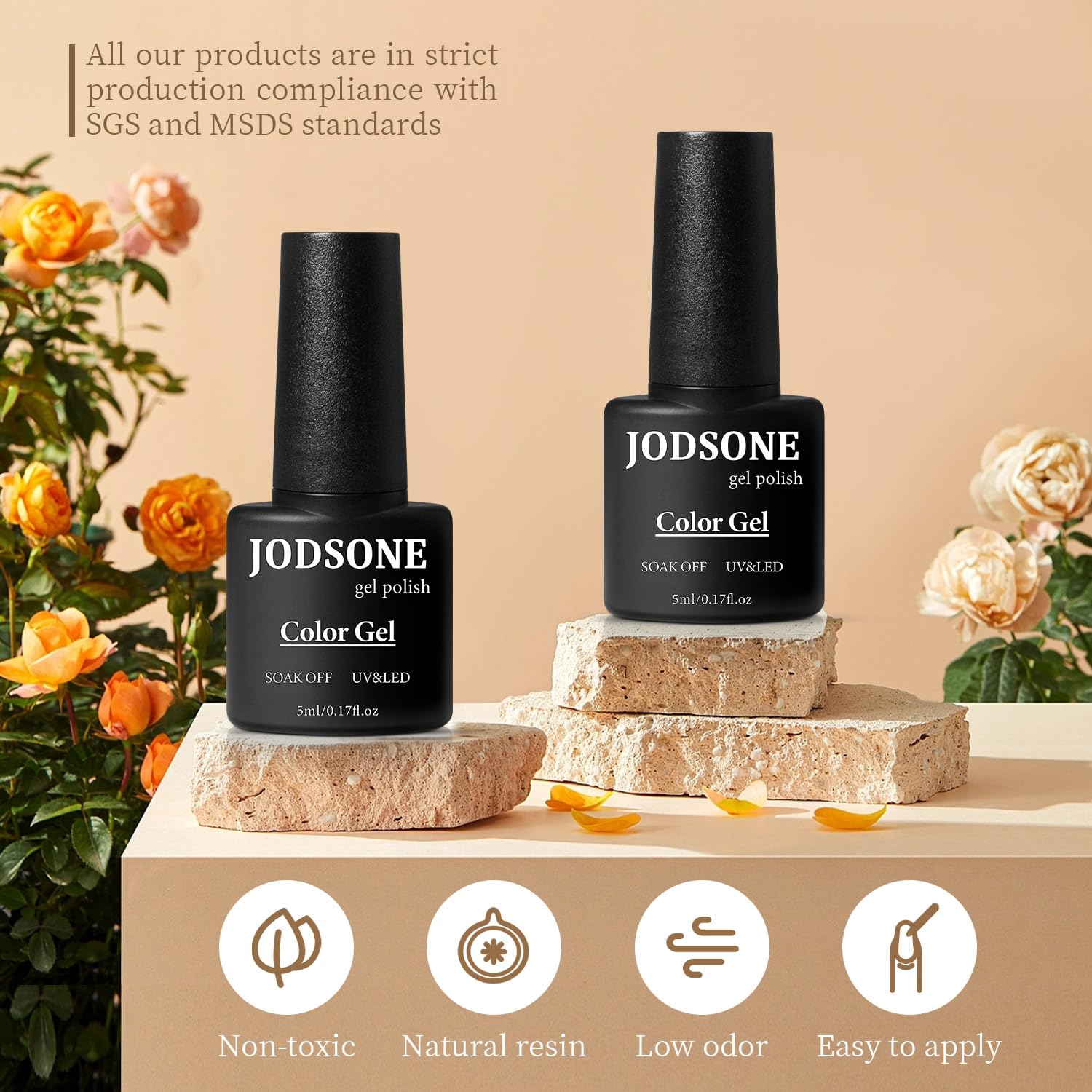 JODSONE vernis-gel-couleurs-variees: couleurs pour chaque saison et humeur.