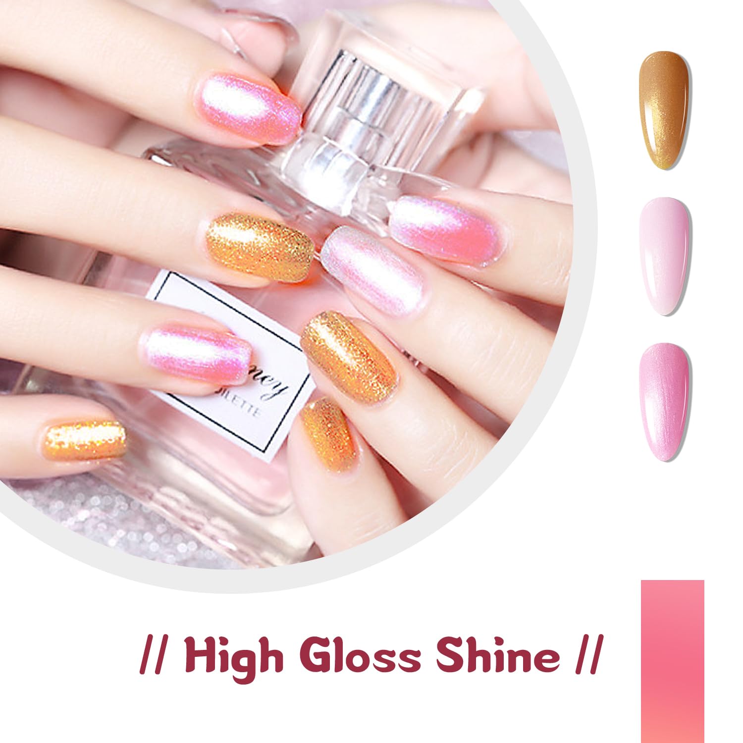 Autocollants ongles JODSONE pour motifs rapides.
