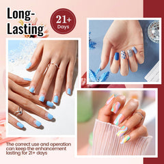 Base coat et top coat sans essuyage inclus dans le kit JODSTONE