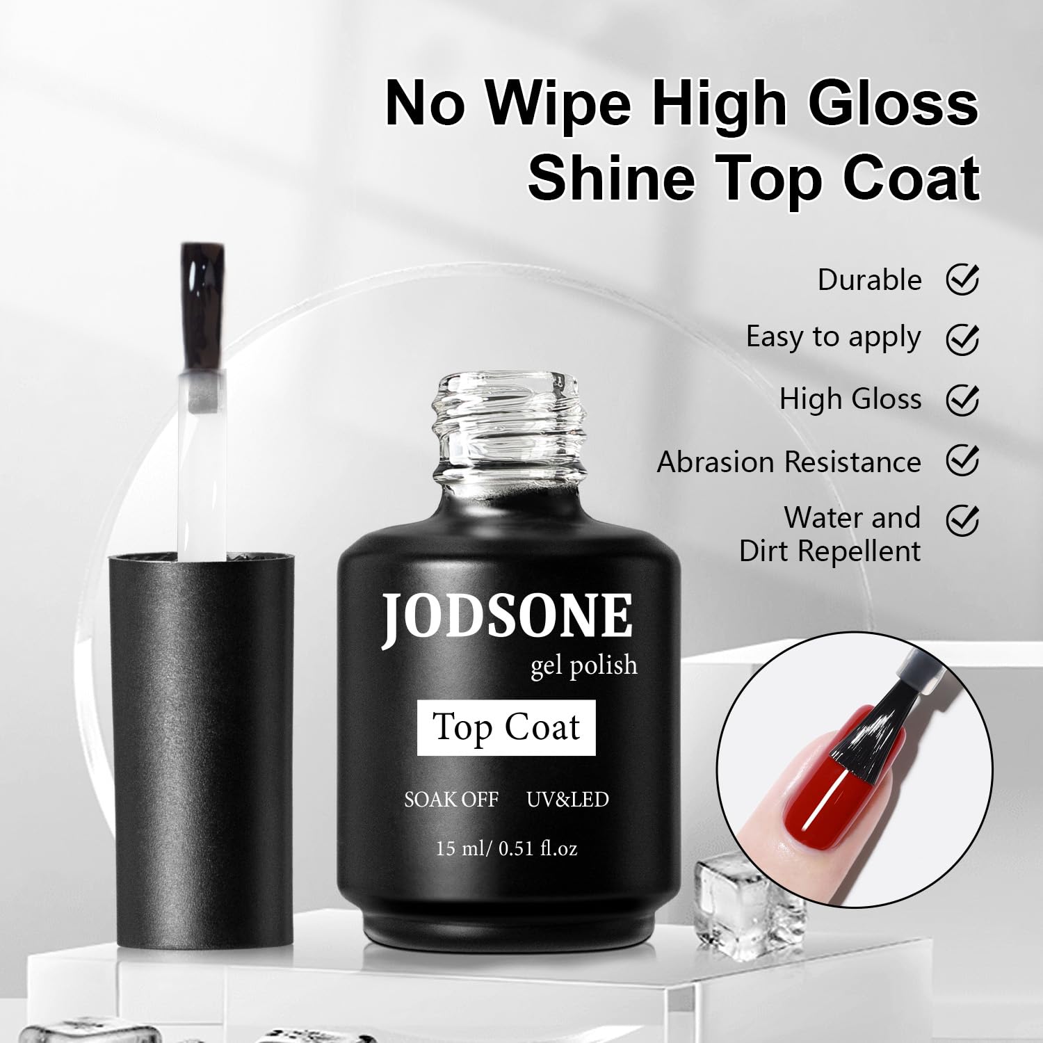 JODSONE: gel de construction renforce les ongles et permet des extensions.