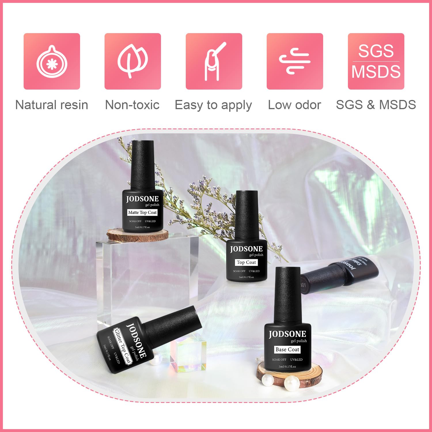 Étui rangement JODSONE pour le kit vernis gel
