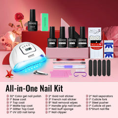 Palette de couleurs gel vernis ongles JODSTONE variées