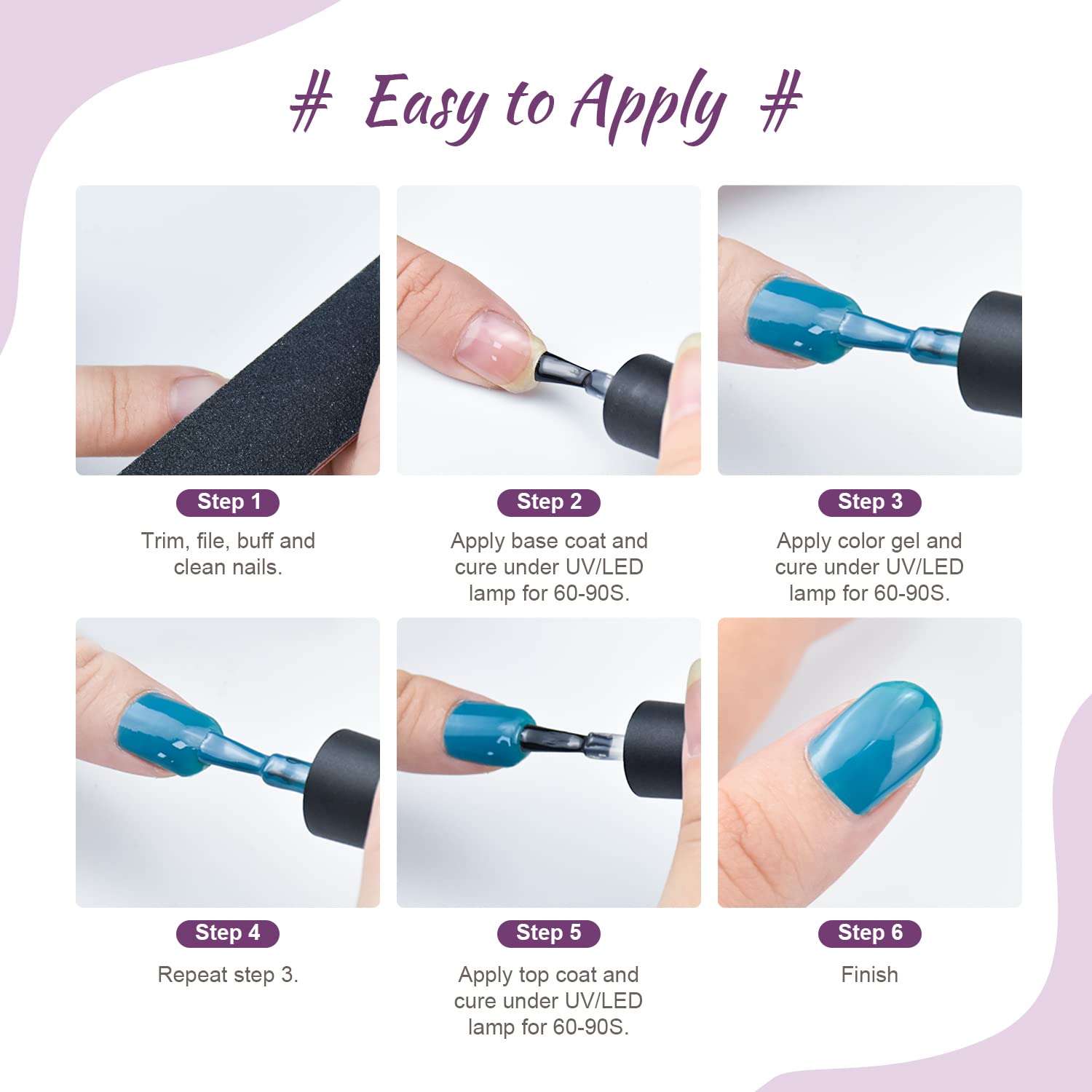 Outils-manucure JODSONE: ensemble complet pour maison.