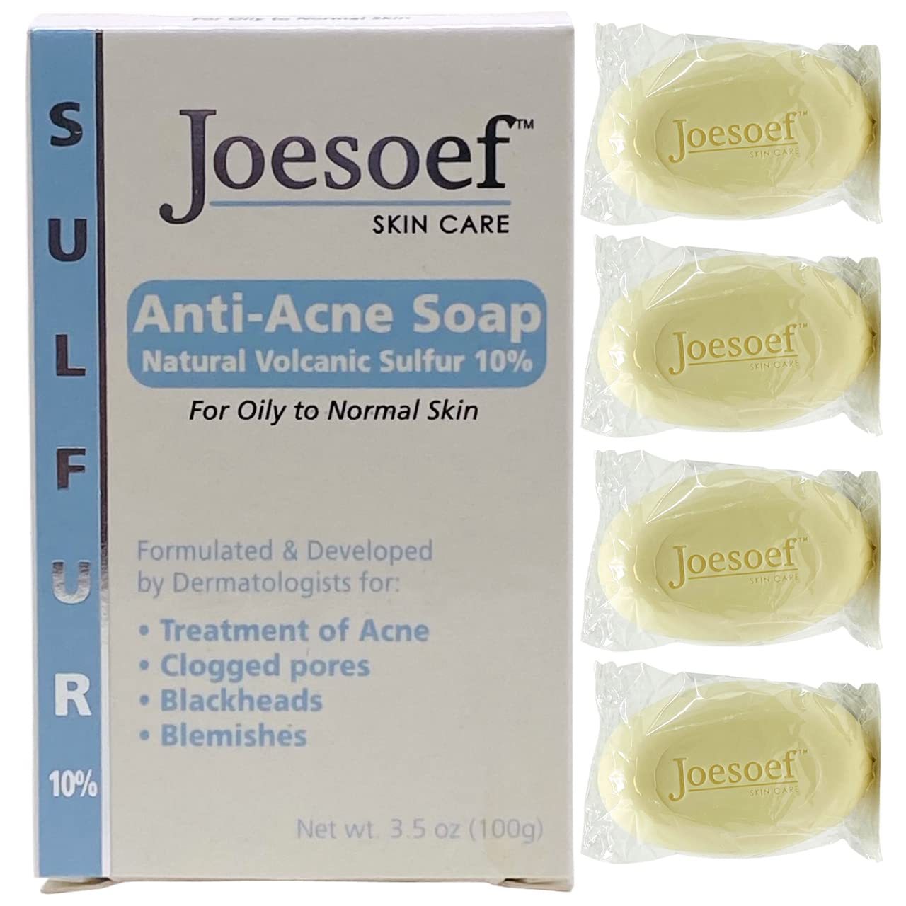 JOESOEF SKIN CARE – texture du savon apporte une expérience sensorielle agréable.