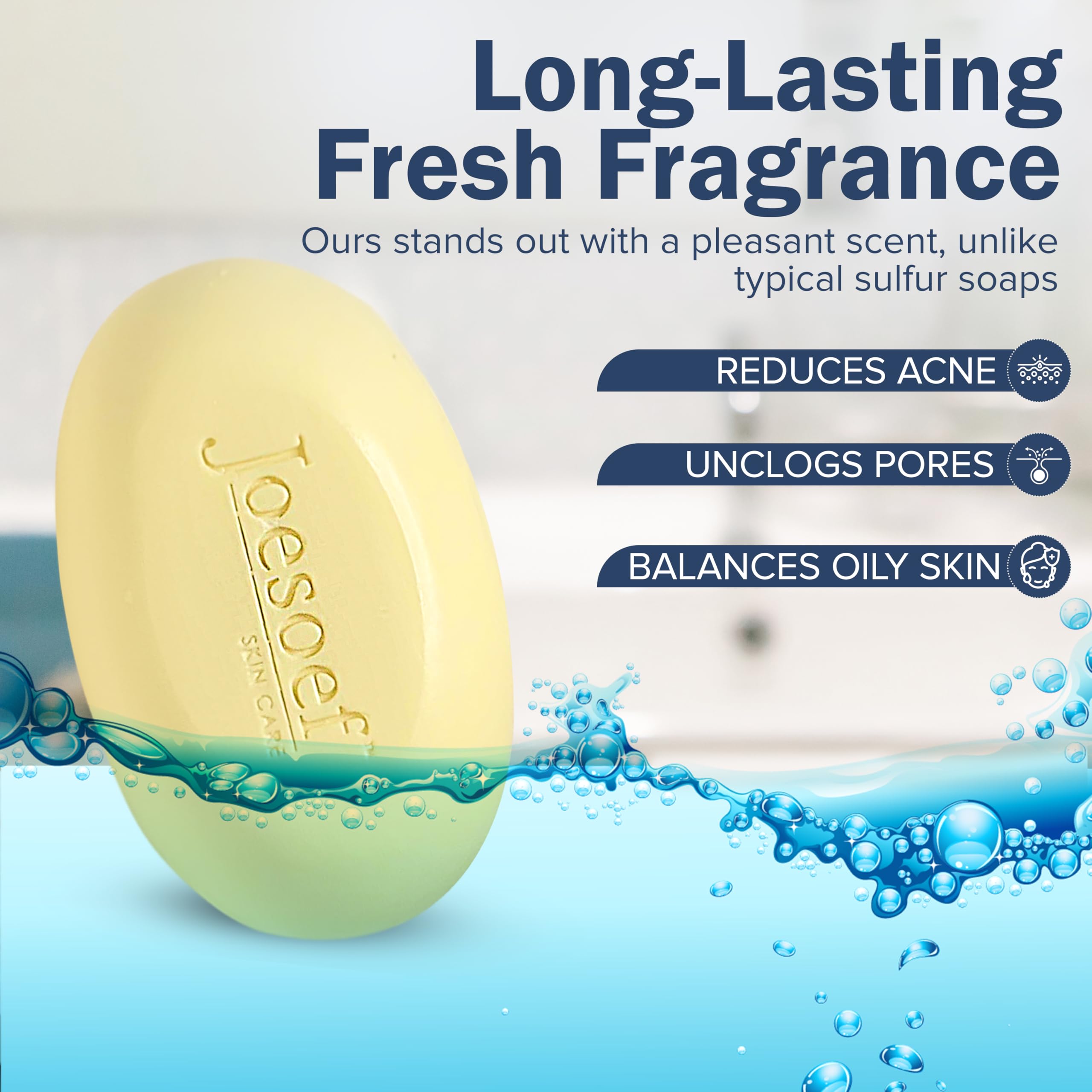 JOESOEF SKIN CARE Nettoyage profond avec savon au soufre