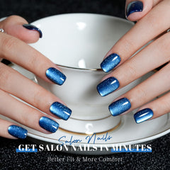 Ongles Jofay Fashion press-on courts naturels finition gel doux