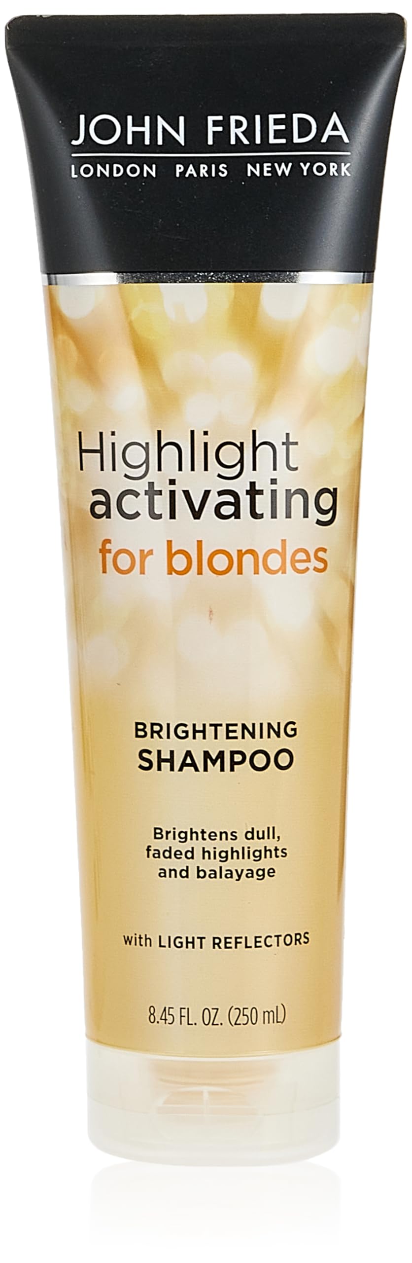 John Frieda shampooing éclaircissant blond – bouteille lumineuse révélant les reflets