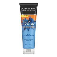 John Frieda Blue Crush pour Brunettes – bouteille avec soin hydratant et anti-jaunissement