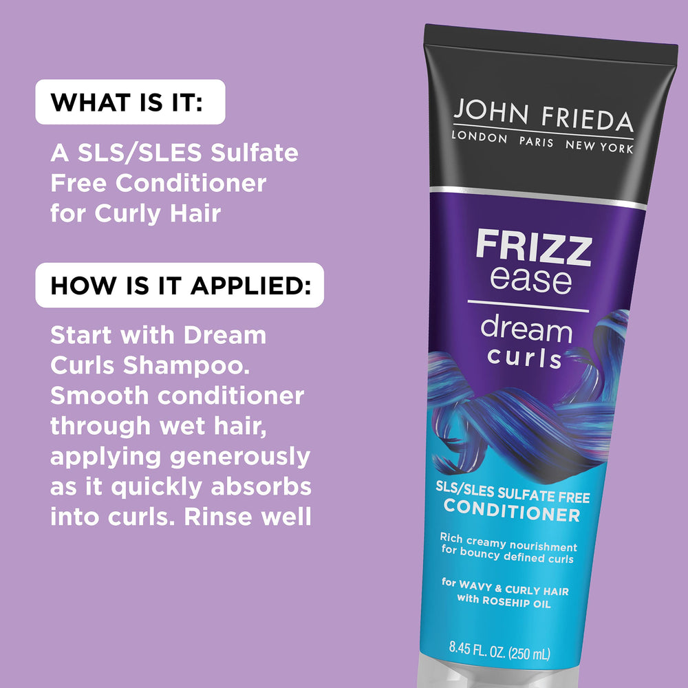 Huile de rose dans Dream Curls, douceur et souplesse des longueurs.
