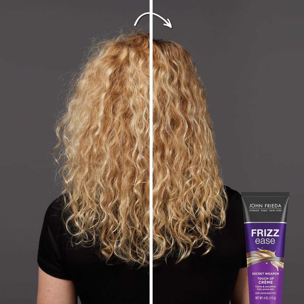 Crème anti-frisottis Frizz Ease utilisable en journée pour dompter les mèches rebelles