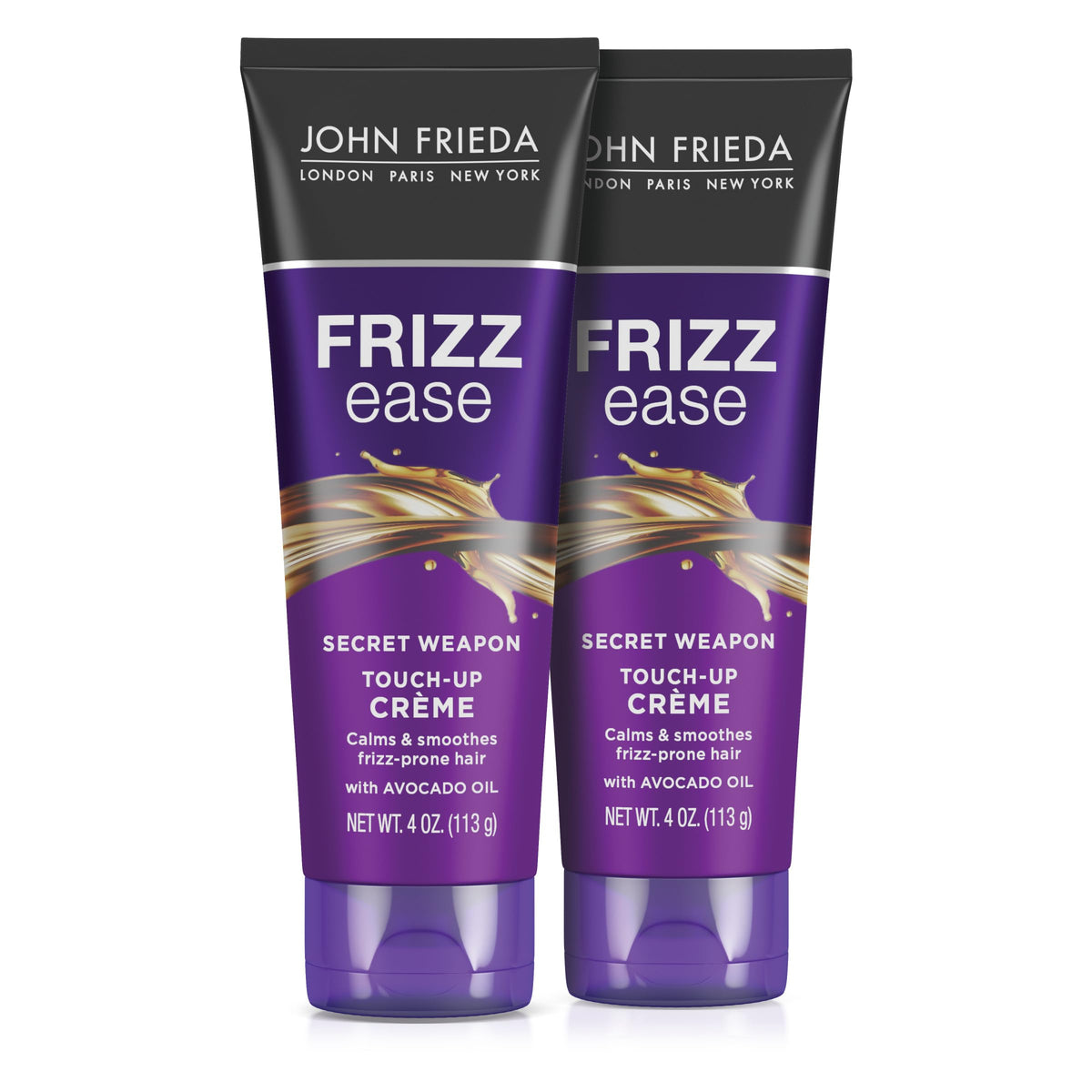 Bouteille John Frieda Frizz Ease Secret Weapon Crème prête pour retouches rapides