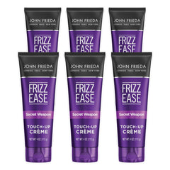 John Frieda Frizz Ease Secret Weapon Touch-Up Crème – bouteille, lissage rapide et éclat brillant.