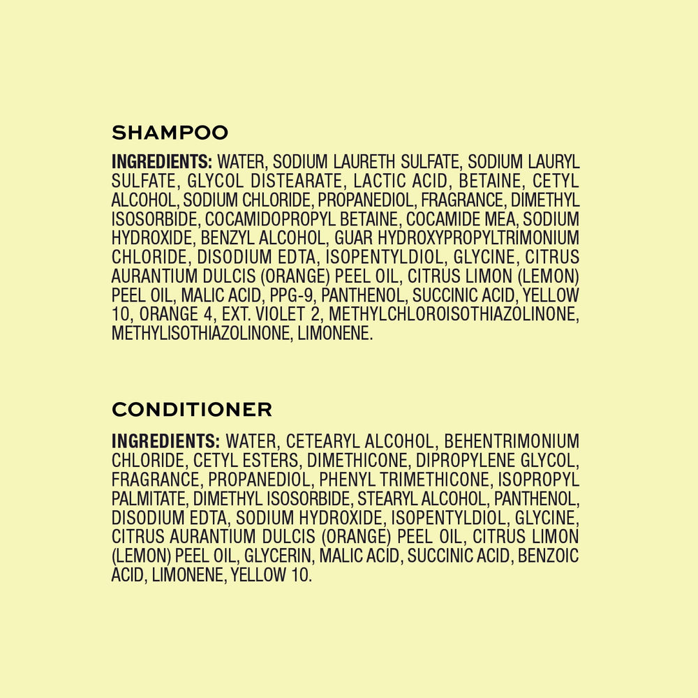 Cheveux blonds éclatants après lavage avec le duo Go Blonder