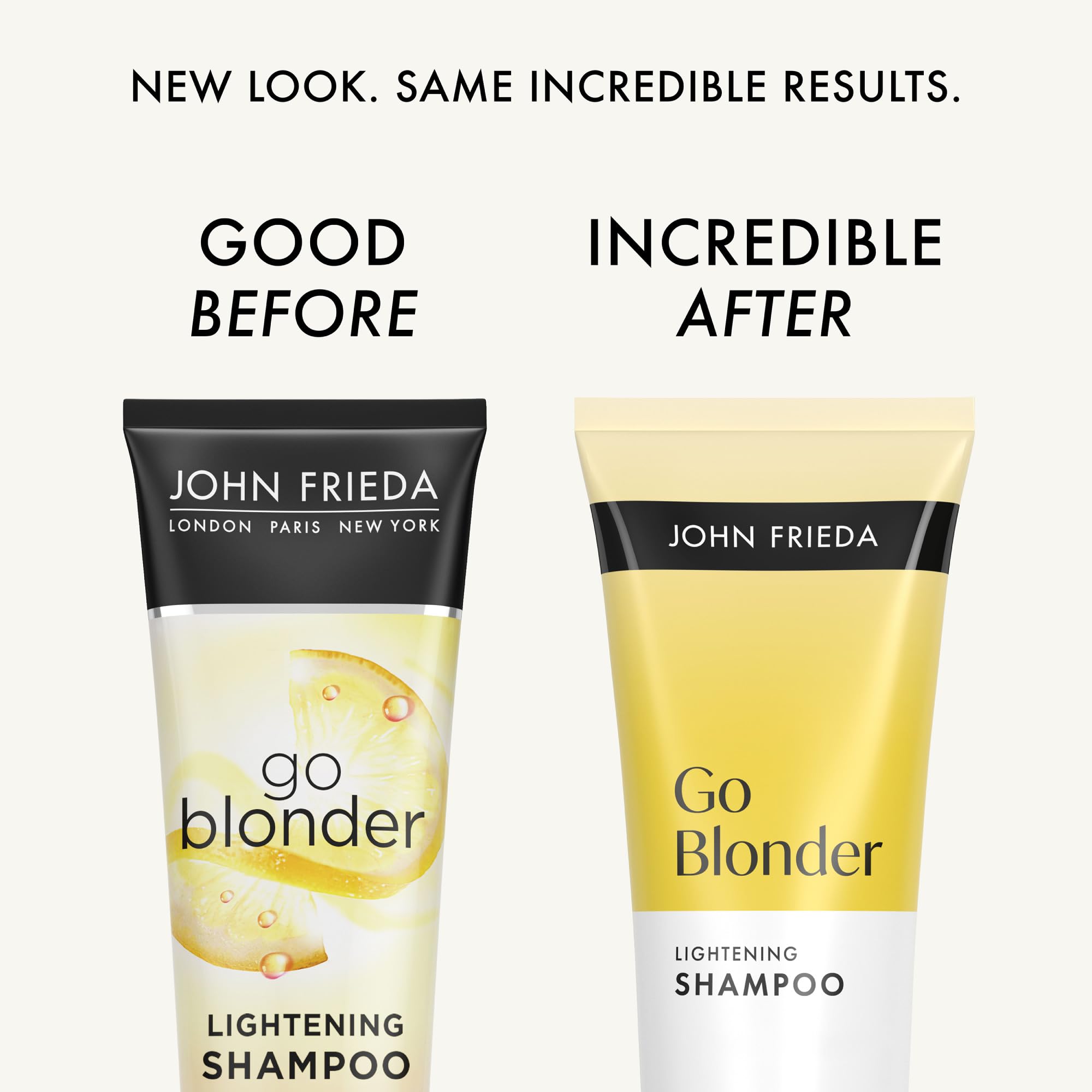 Conditionneur John Frieda Go Blonder en flacon, douceur et éclat pour blondes
