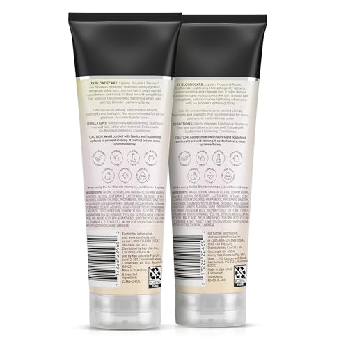 Pack Go Blonder 2x8,3 oz, valeur et simplicité pour votre routine capillaire