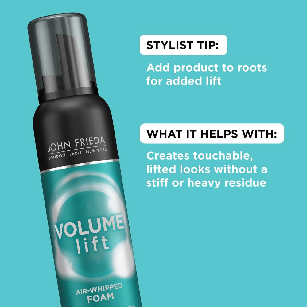 John Frieda Luxueux Volume Mousse – texture prête à appliquer pour un volume durable