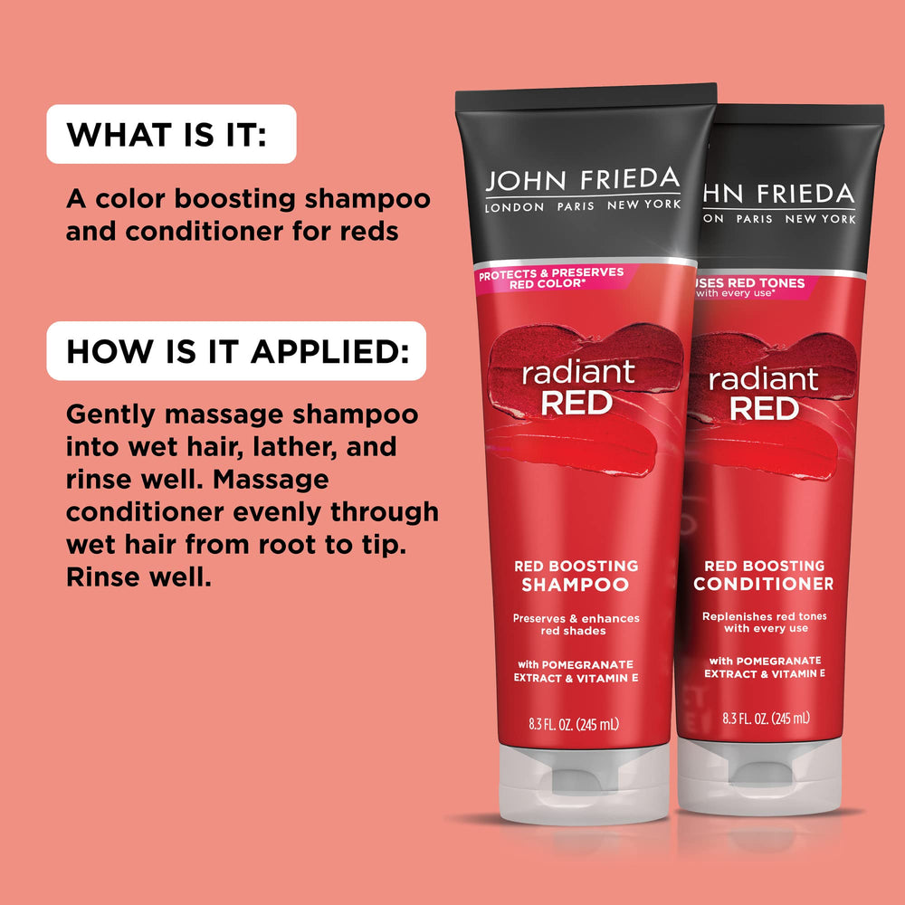 Vitamine E dans Radiant Red, soin pour cheveux rouges