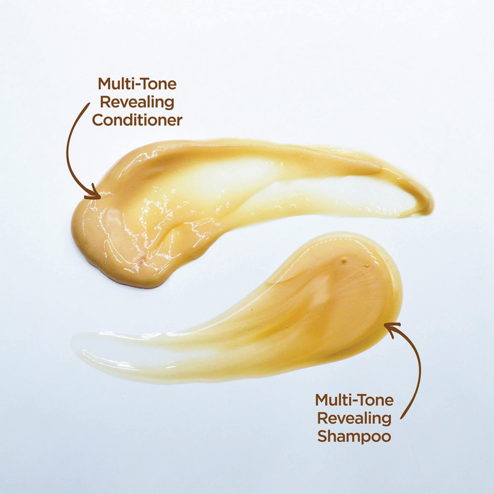 Effet salon à la maison avec John Frieda Shampoing brun.