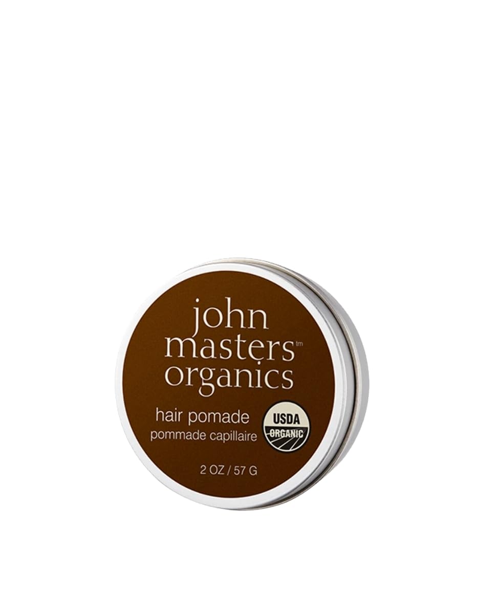 John Masters Organics Hair Pomade — bouteille prête au coiffage naturel