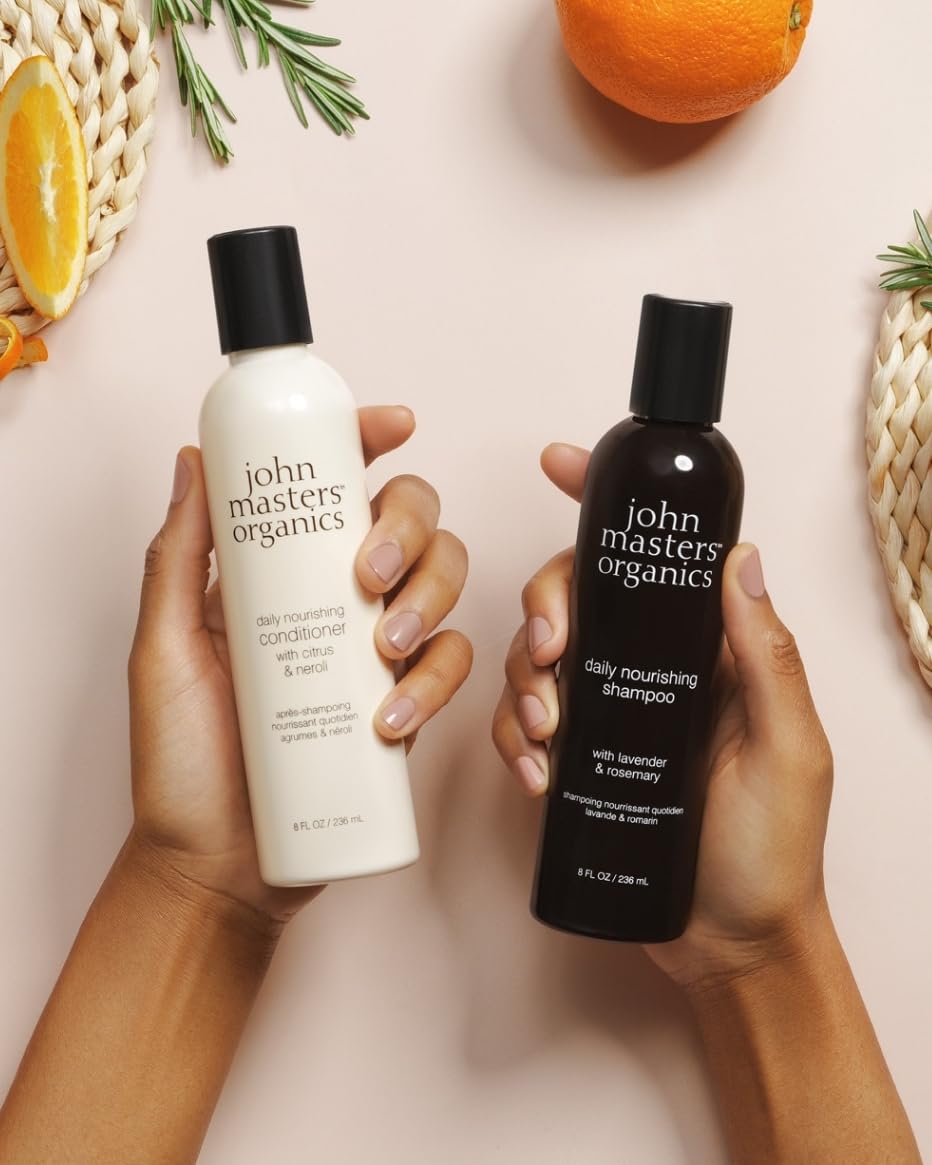 Étiquette sans sulfates sur le Shampoing Nourrissant Lavande Romarin