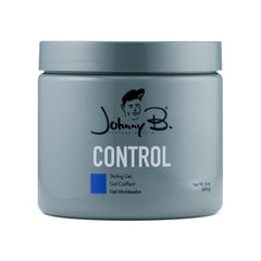 JOHNNY B. Control gel-coiffant sans alcool avec flacon, tenue durable et sans résidu