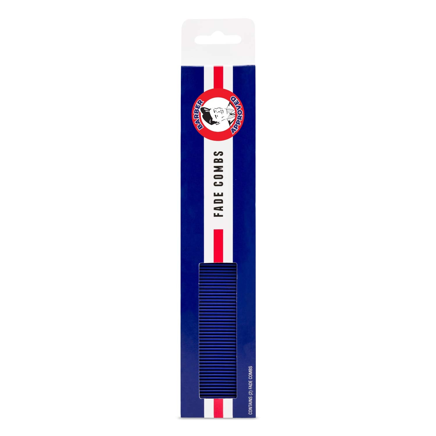 Lot de deux peignes JOHNNY B Get Faded pour une utilisation polyvalente.