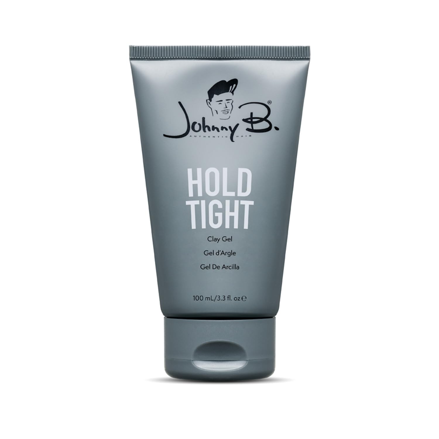 Johnny B Hold Tight : bouteille de gel argileux pour un coiffage précis