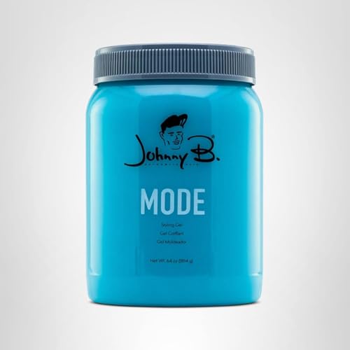 Johnny B. Mode Gel – adapté aux cheveux moyens à épais pour contrôle précis.