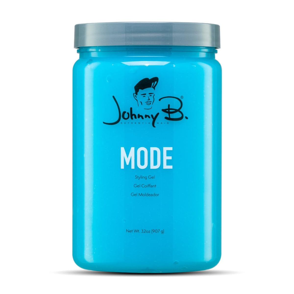 Gel JOHNNY B.Mode – bouteille 32oz, contrôle durable et utilisation facile.
