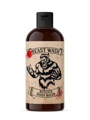 Johnny Slicks Gel Douche au charbon actif purifie les pores et nettoie en profondeur.