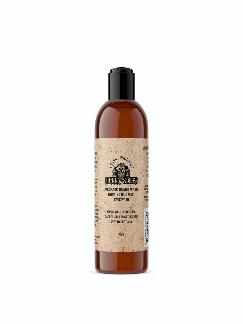 Johnny Slicks lave barbe en mousse, lavage doux et hydratant.