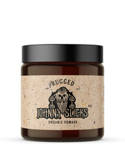 Johnny Slicks pommade à base d’huile, bouteille pratique pour coiffage quotidien.