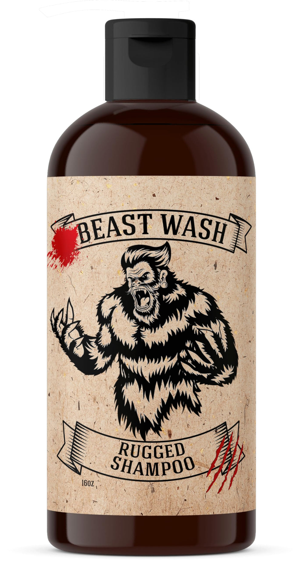 Johnny Slicks Shampoo versement précis pour démarrer votre lavage en douceur.