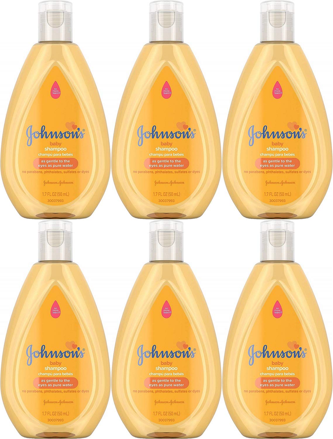 Shampooing Johnson's Baby format voyage — flacon pratique pour le bain en déplacement, douceur