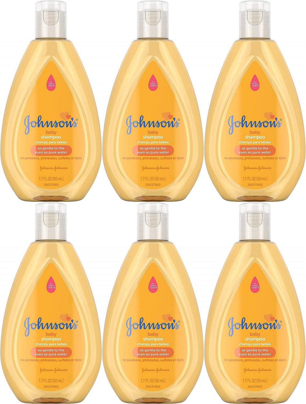 Shampooing Johnson's Baby format voyage — flacon pratique pour le bain en déplacement, douceur