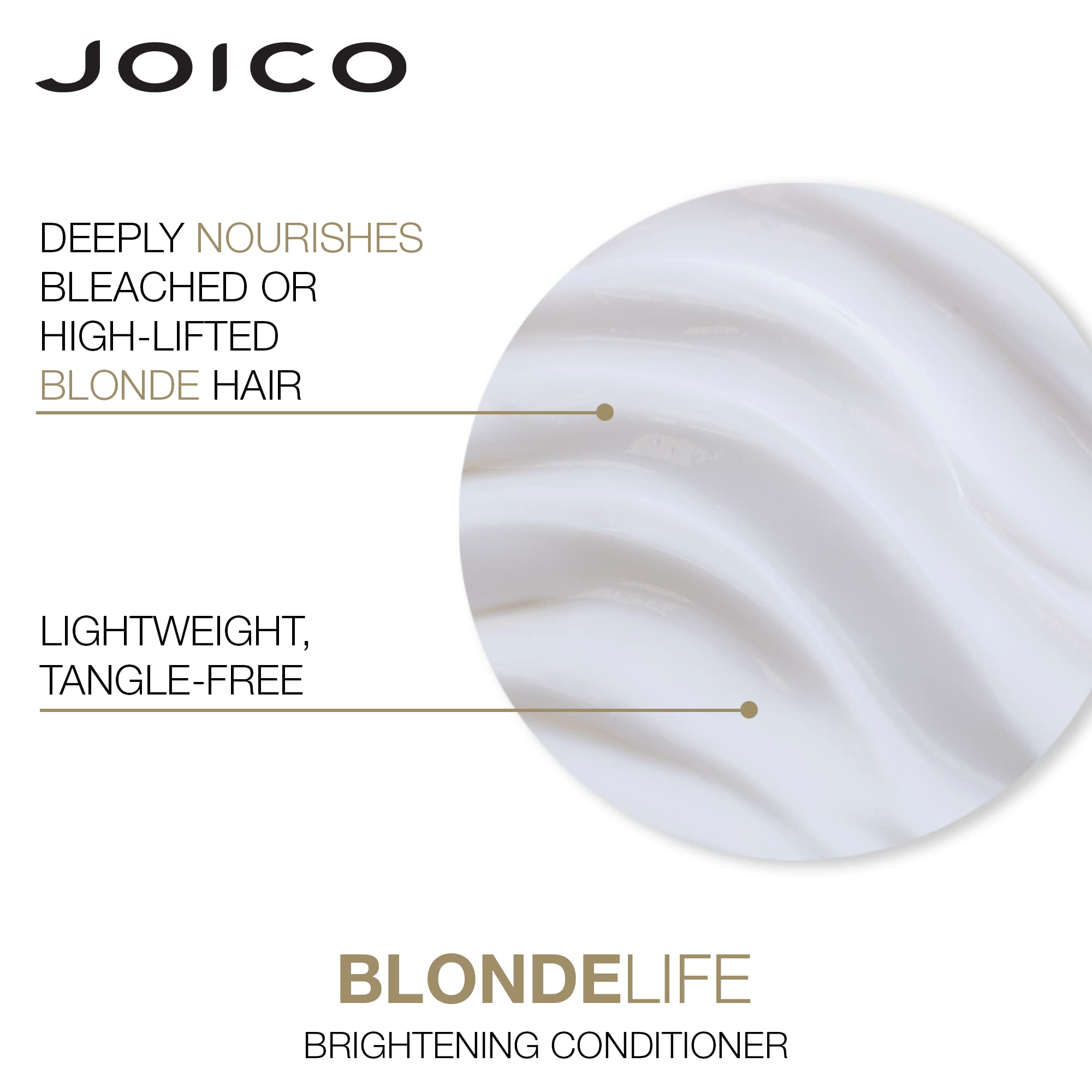 Application rapide: duo shampoing et soin qui facilite le coiffage.