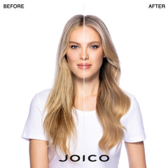 Après-shampoing Joico Blonde Life en bouteille, démêlage facile sans alourdir.