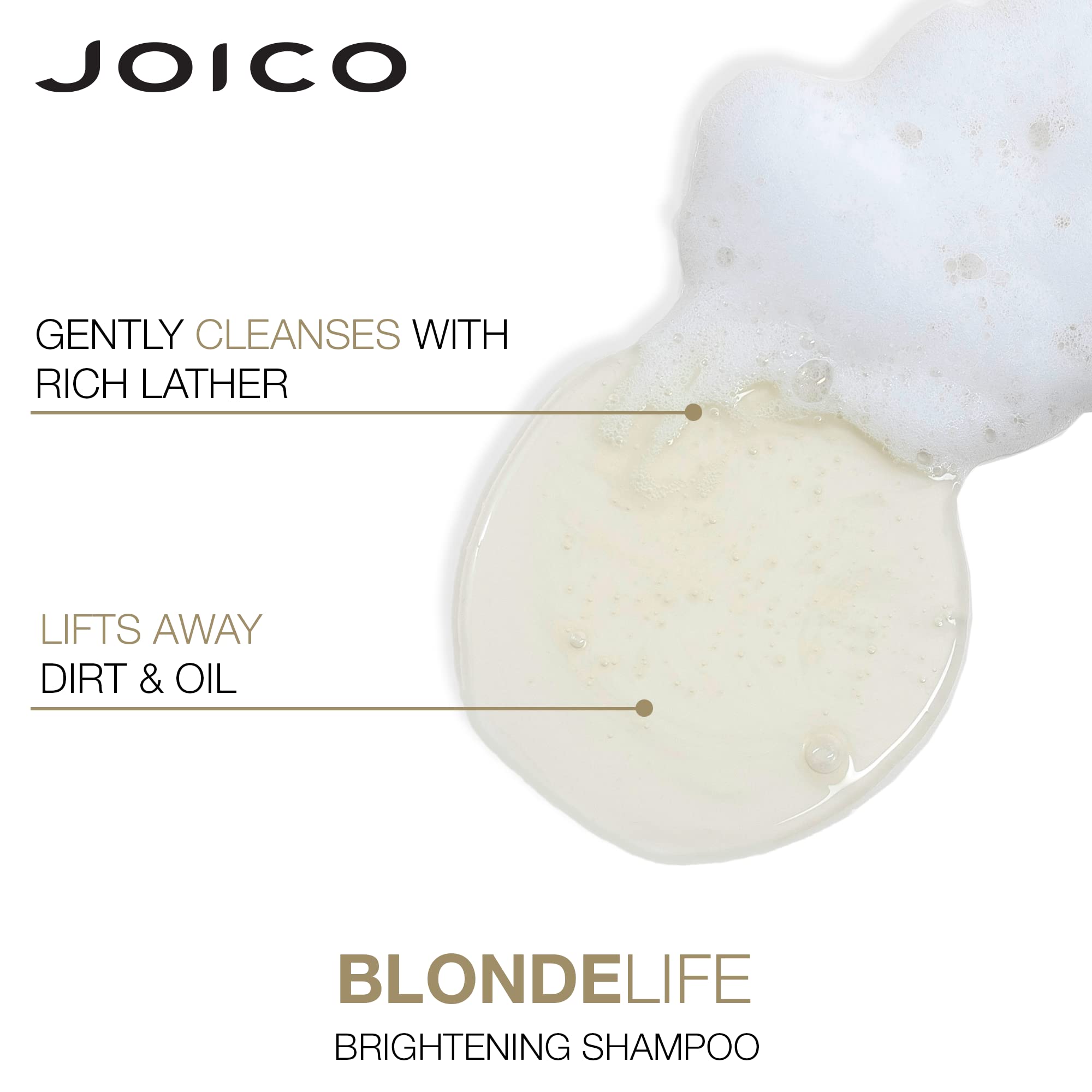 Texture glamour et légère, pour une chevelure blonde riche.